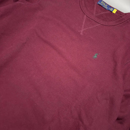 Red Polo Ralph Lauren Sweater - M - Excellent Condition - Revaleur