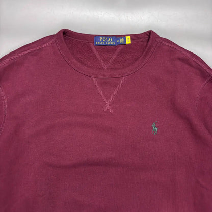 Red Polo Ralph Lauren Sweater - M - Excellent Condition - Revaleur