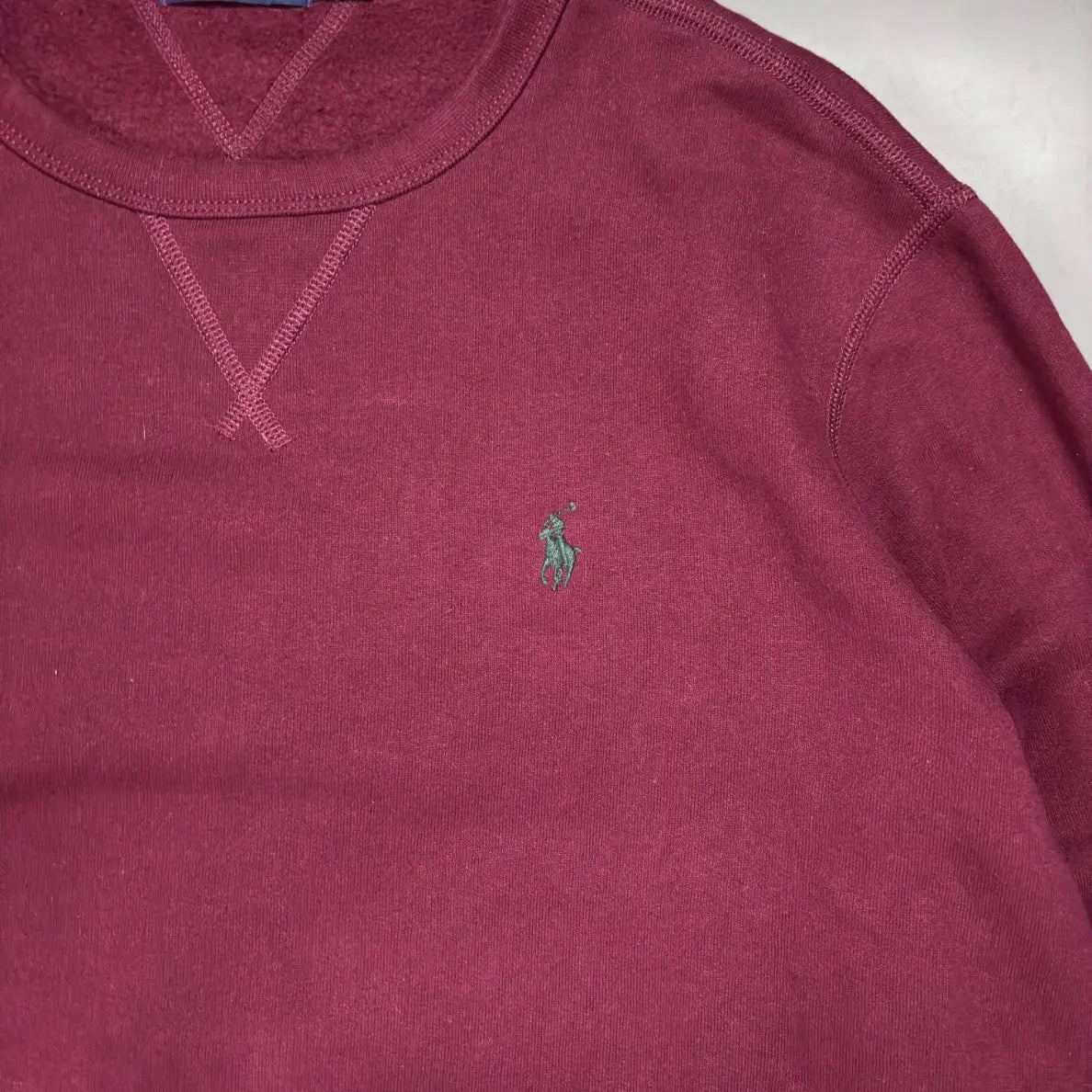 Red Polo Ralph Lauren Sweater - M - Excellent Condition - Revaleur