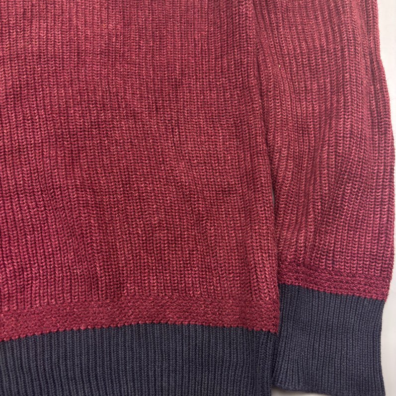 Red Ralph Lauren Buttoned Sweater - XL - Very Good - Revaleur