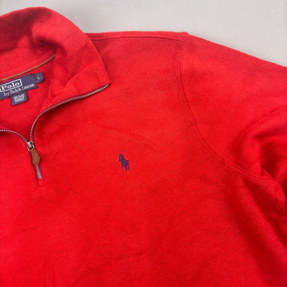 Red Ralph Lauren Half Zip - Men L - New - Revaleur