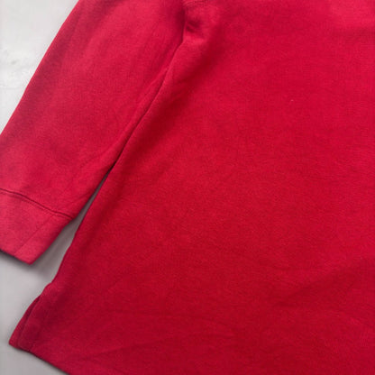 Red Ralph Lauren Half Zip - Men L - Very Good - Revaleur
