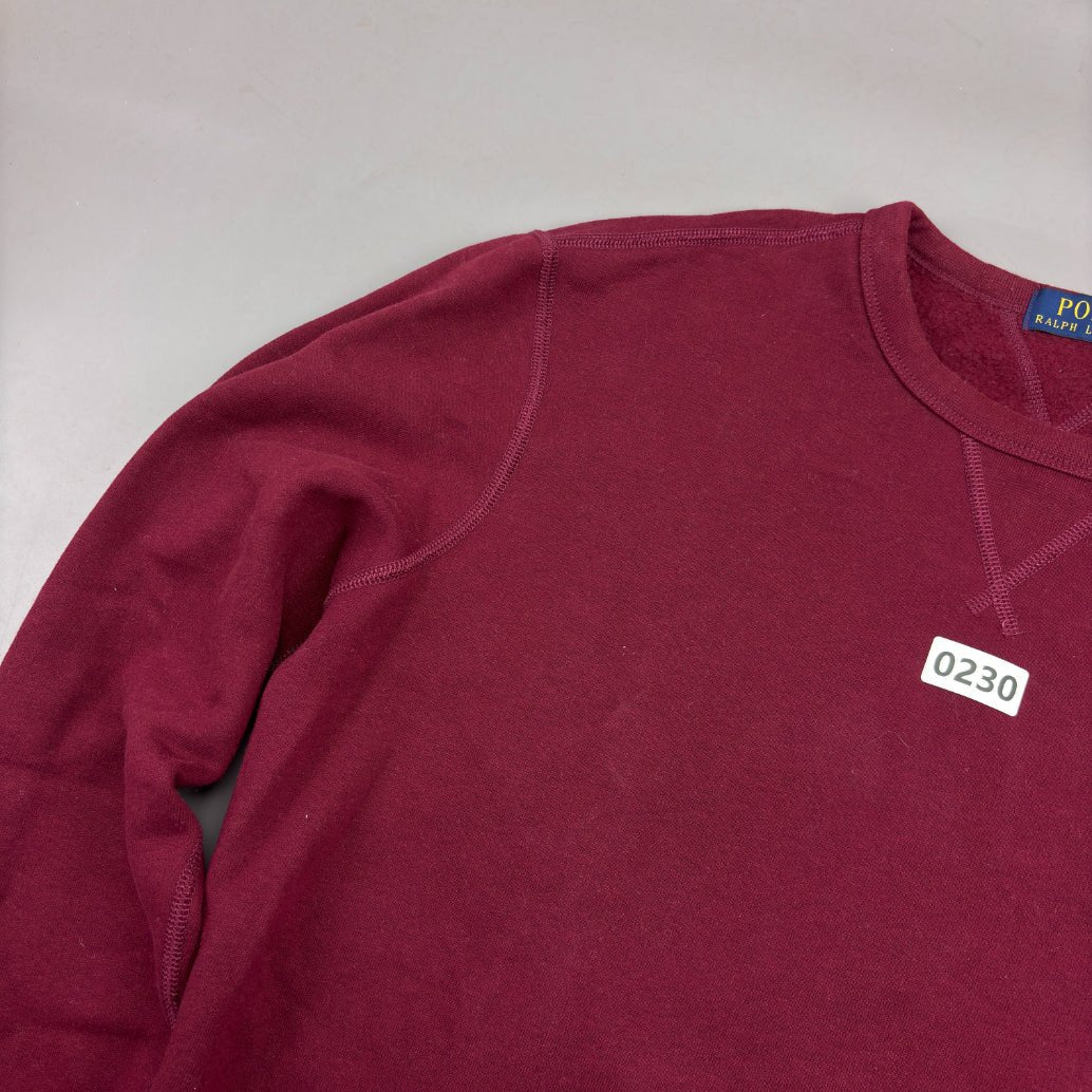 Red Ralph Lauren Jumper - M - Very Good - Revaleur