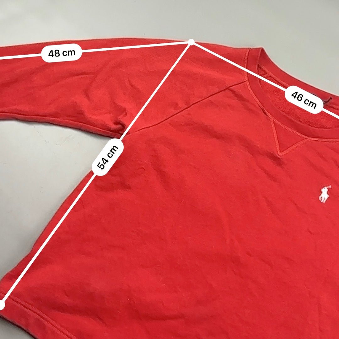 Red Ralph Lauren Jumper - Women L - Very Good - Revaleur