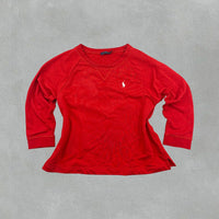 Red Ralph Lauren Jumper - Women L - Very Good - Revaleur