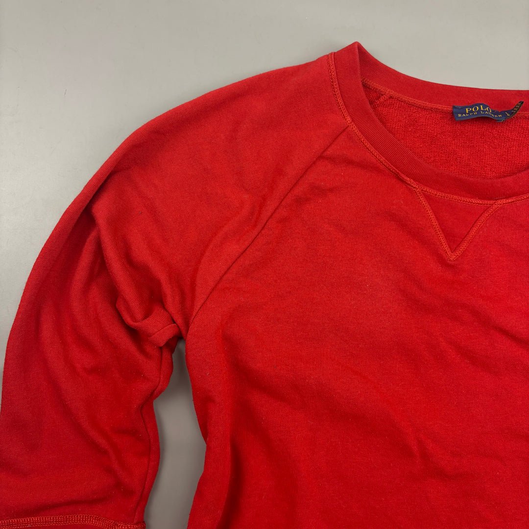 Red Ralph Lauren Jumper - Women L - Very Good - Revaleur