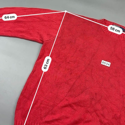 Red Ralph Lauren Knitted Sweater - L - Very Good - Revaleur