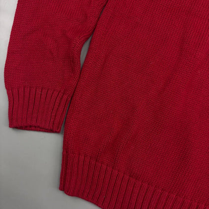 Red Ralph Lauren Knitted Sweater - Men XXL - Very Good - Revaleur