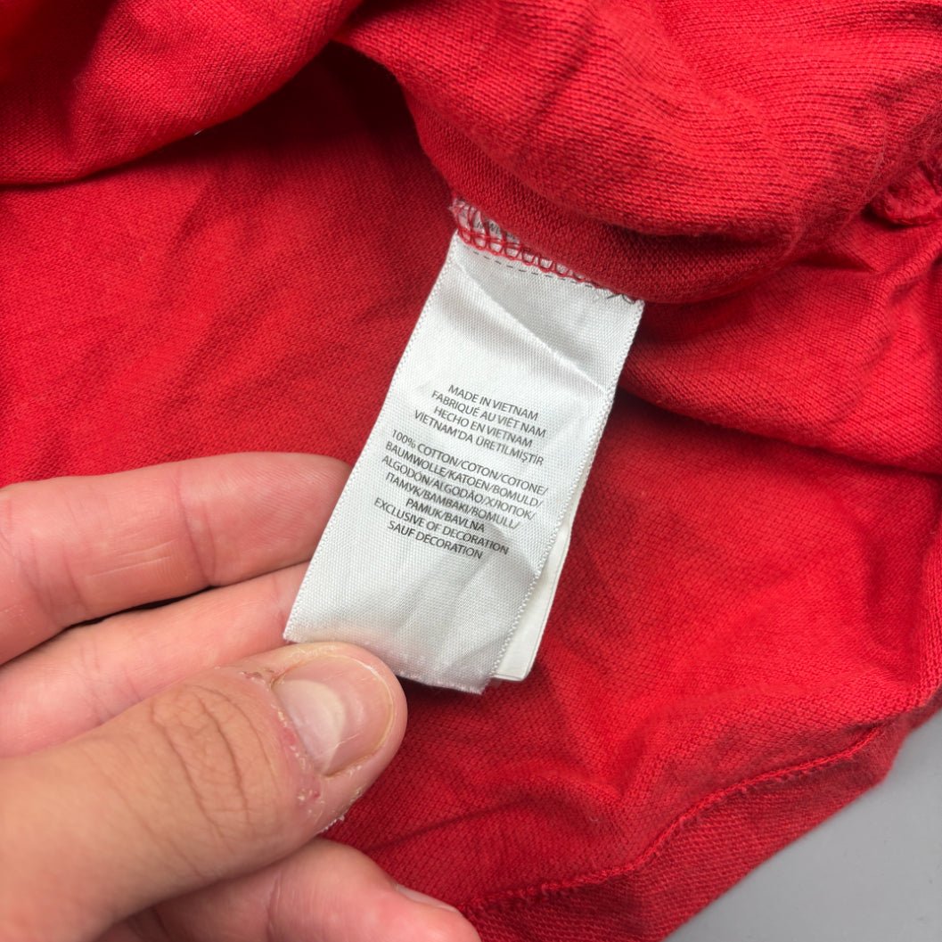 Red Ralph Lauren Polo Shirt - Men L - Very Good - Revaleur