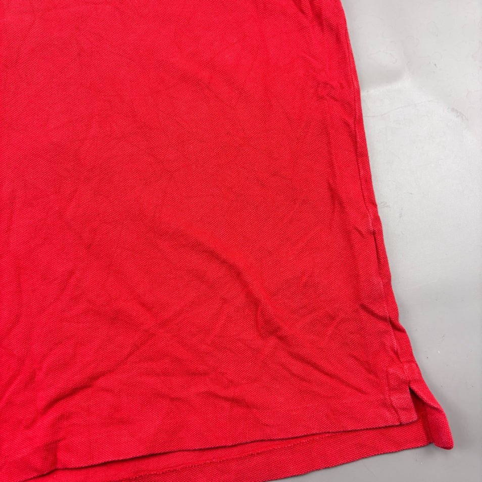 Red Ralph Lauren Polo Shirt - Men L - Very Good - Revaleur
