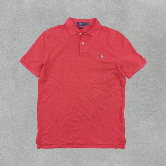 Red Ralph Lauren Polo Shirt - Men S - Very Good - Revaleur