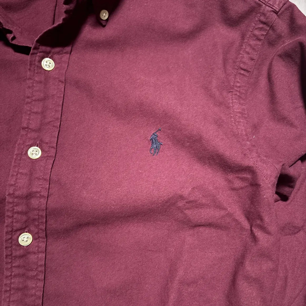 Red Ralph Lauren Shirt Slim Fit - S - Very Good Condition - Revaleur