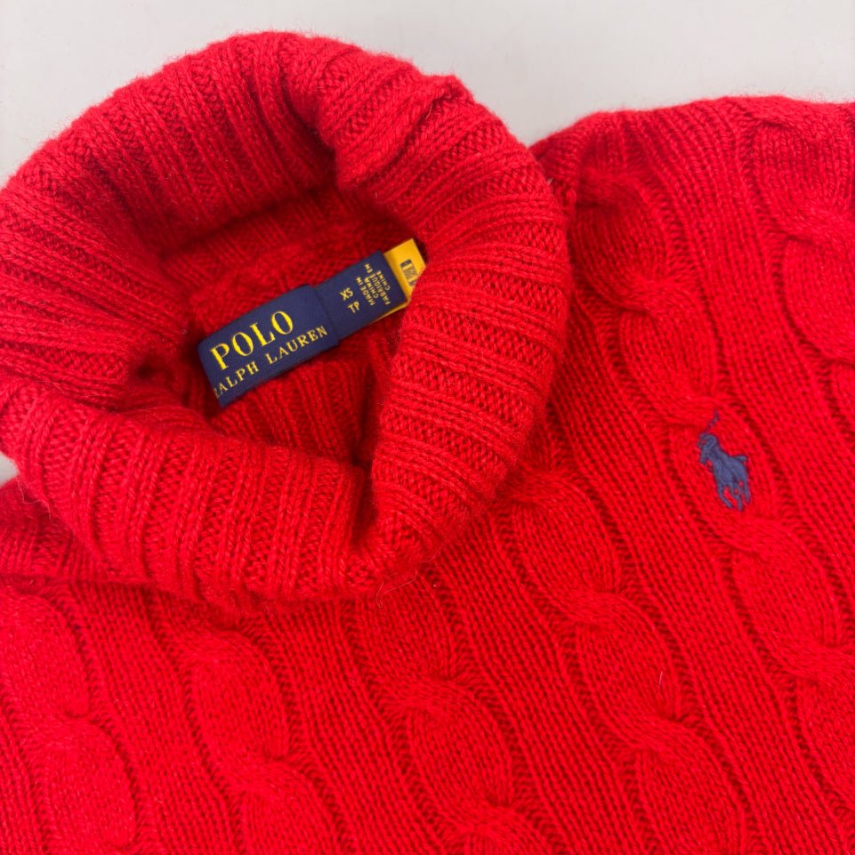Red Ralph Lauren Turtleneck - Women XS - Very Good - Revaleur