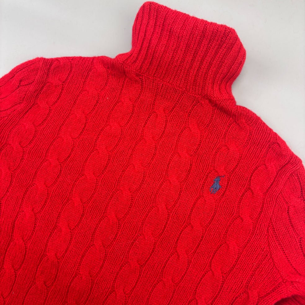 Red Ralph Lauren Turtleneck - Women XS - Very Good - Revaleur