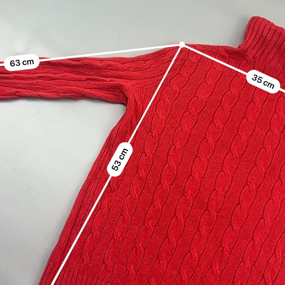 Red Ralph Lauren Turtleneck - Women XS - Very Good - Revaleur