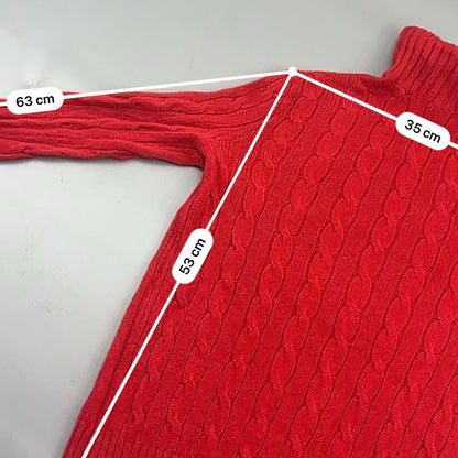 Red Ralph Lauren Turtleneck - Women XS - Very Good - Revaleur