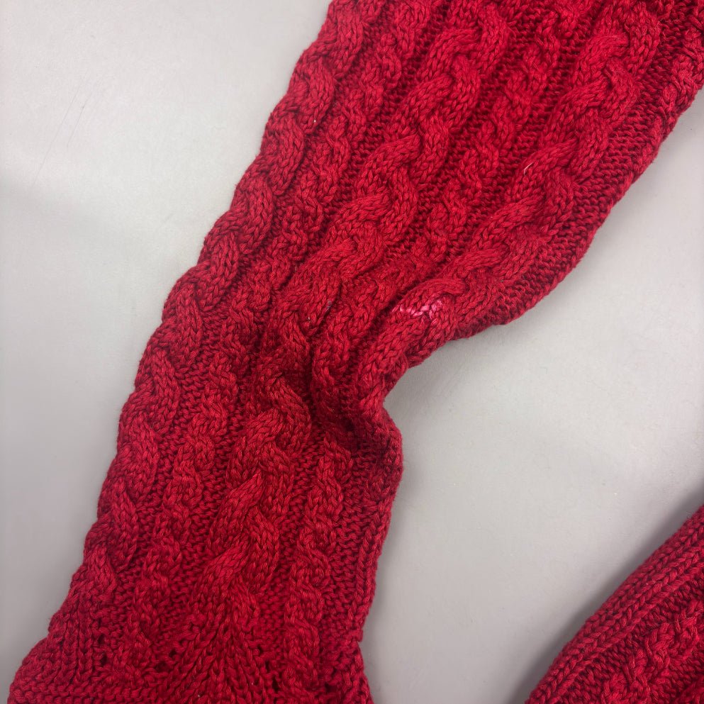 Red Ralph Lauren V - neck Sweater - Women XL - Very Good - Revaleur