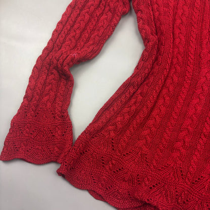 Red Ralph Lauren V - neck Sweater - Women XL - Very Good - Revaleur