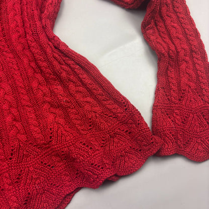 Red Ralph Lauren V - neck Sweater - Women XL - Very Good - Revaleur