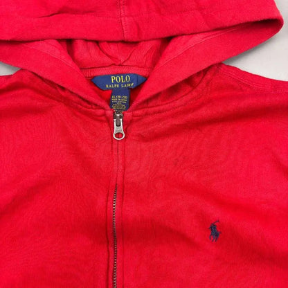 Red Ralph Lauren Zip Vest - Boys XL - Very Good - Revaleur