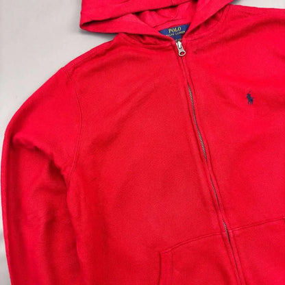 Red Ralph Lauren Zip Vest - Boys XL - Very Good - Revaleur