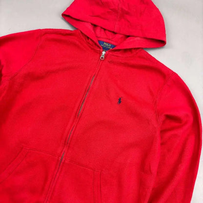 Red Ralph Lauren Zip Vest - Boys XL - Very Good - Revaleur