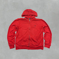 Red Ralph Lauren Zip Vest - Boys XL - Very Good - Revaleur