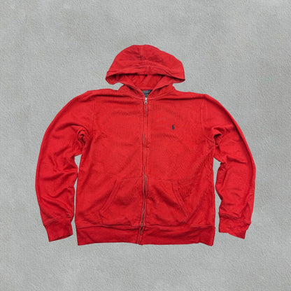 Red Ralph Lauren Zip Vest - Boys XL - Very Good - Revaleur