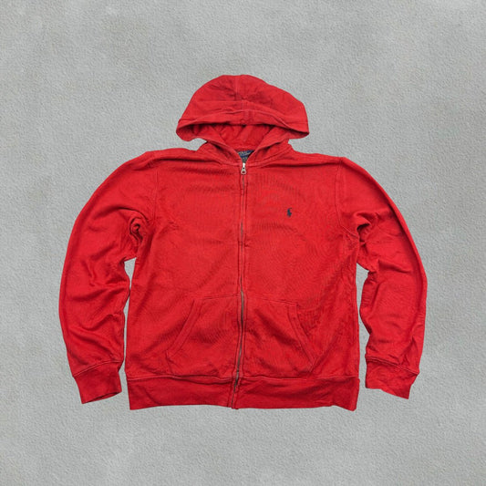 Red Ralph Lauren Zip Vest - Boys XL - Very Good - Revaleur