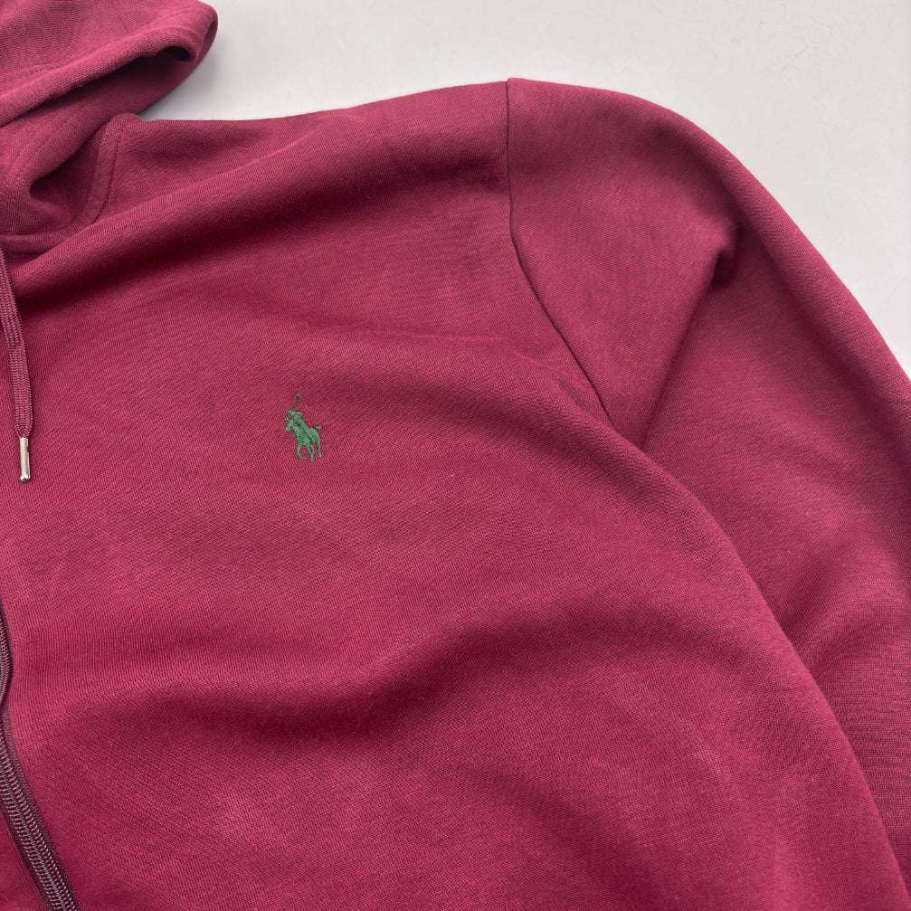 Red Ralph Lauren Zip Vest - L - Very Good - Revaleur