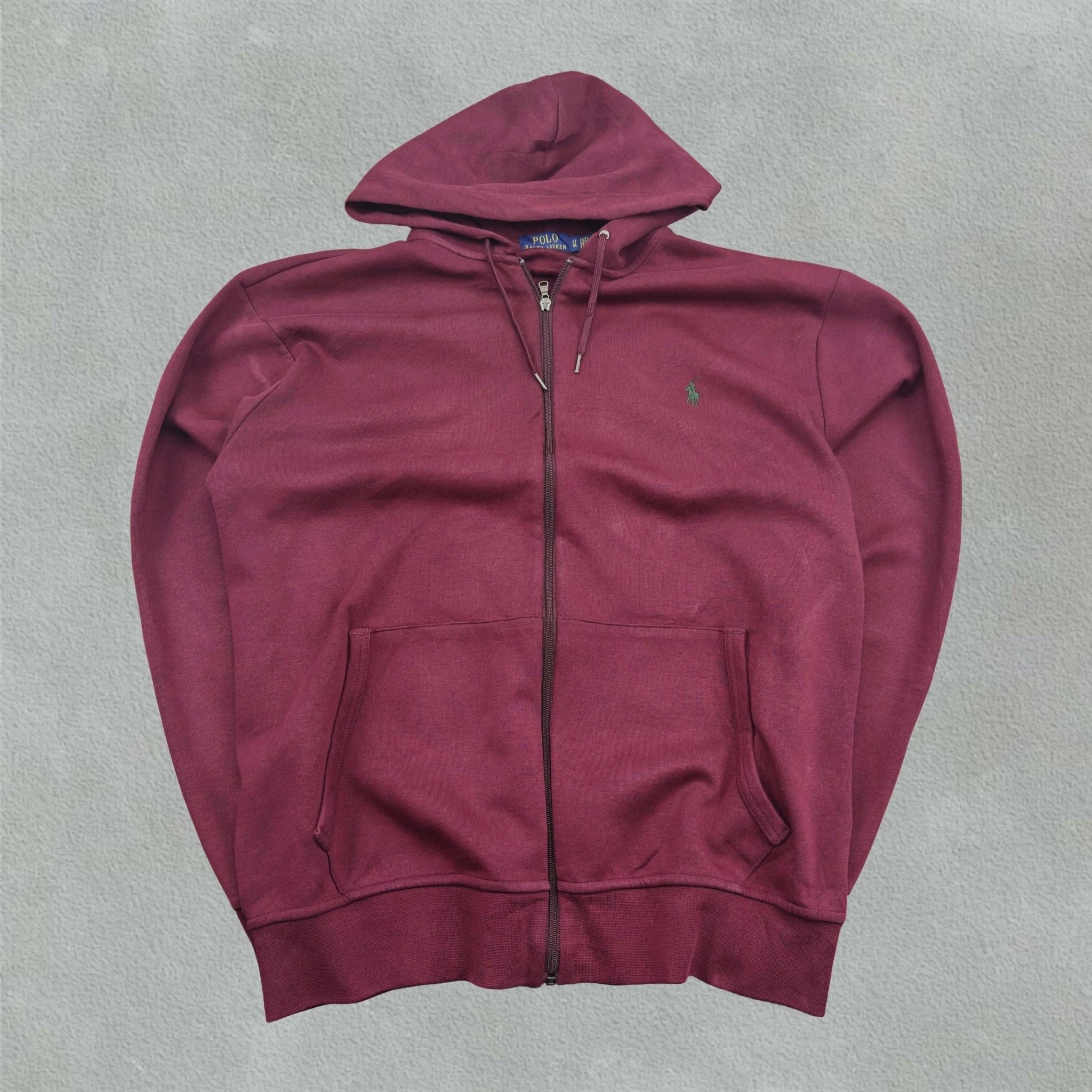 Red Ralph Lauren Zip Vest - L - Very Good - Revaleur