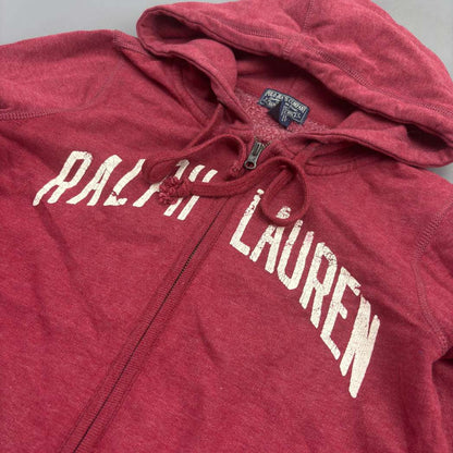 Red Ralph Lauren Zip Vest - M - Very Good - Revaleur