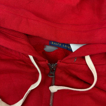 Red Ralph Lauren Zip Vest - Men XL - Very Good - Revaleur