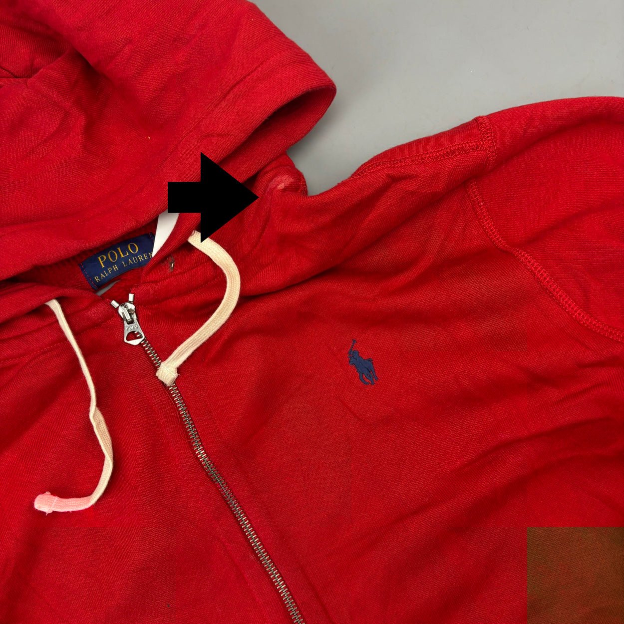 Red Ralph Lauren Zip Vest - Men XL - Very Good - Revaleur