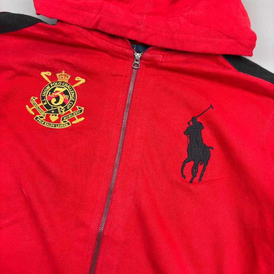 Red Ralph Lauren Zip Vest - Men XL - Very Good - Revaleur