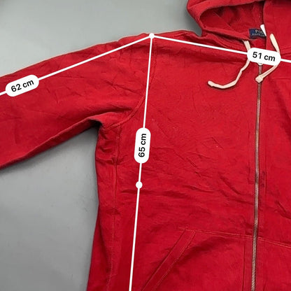 Red Ralph Lauren Zip Vest - Men XL - Very Good - Revaleur