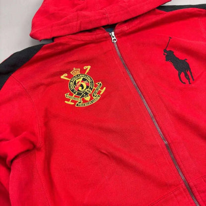 Red Ralph Lauren Zip Vest - Men XL - Very Good - Revaleur