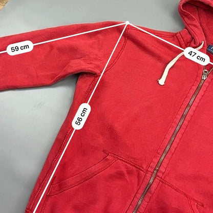 Red Ralph Lauren Zip Vest - S - Very Good - Revaleur