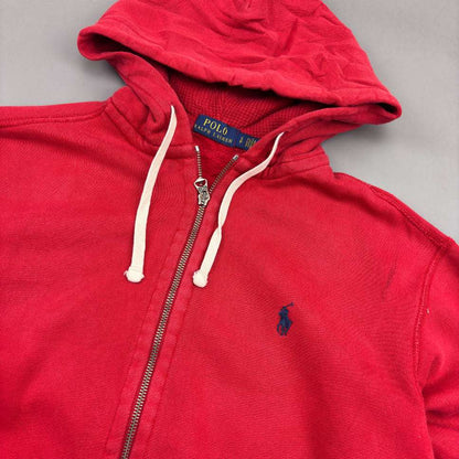 Red Ralph Lauren Zip Vest - S - Very Good - Revaleur