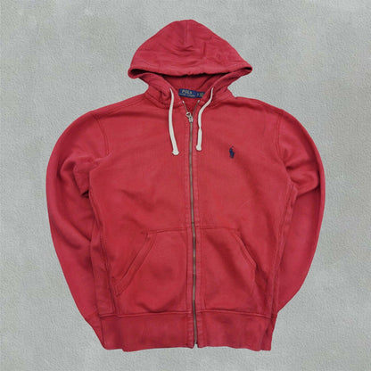 Red Ralph Lauren Zip Vest - S - Very Good - Revaleur
