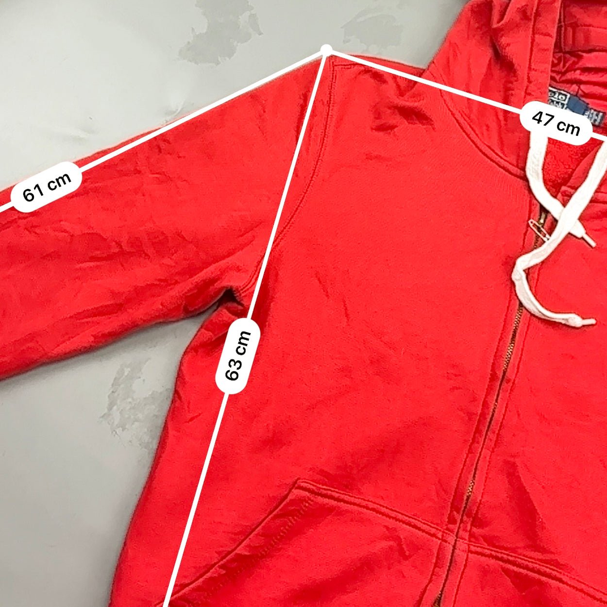 Red Ralph Lauren Zip Vest - Women XXL - Very Good - Revaleur
