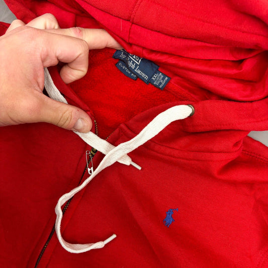 Red Ralph Lauren Zip Vest - Women XXL - Very Good - Revaleur