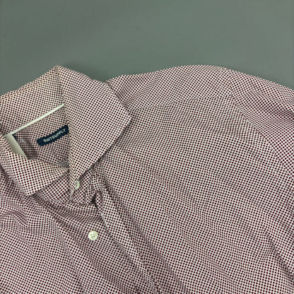 Red/White Suitsupply Shirt - Men 39S - Very Good - Revaleur