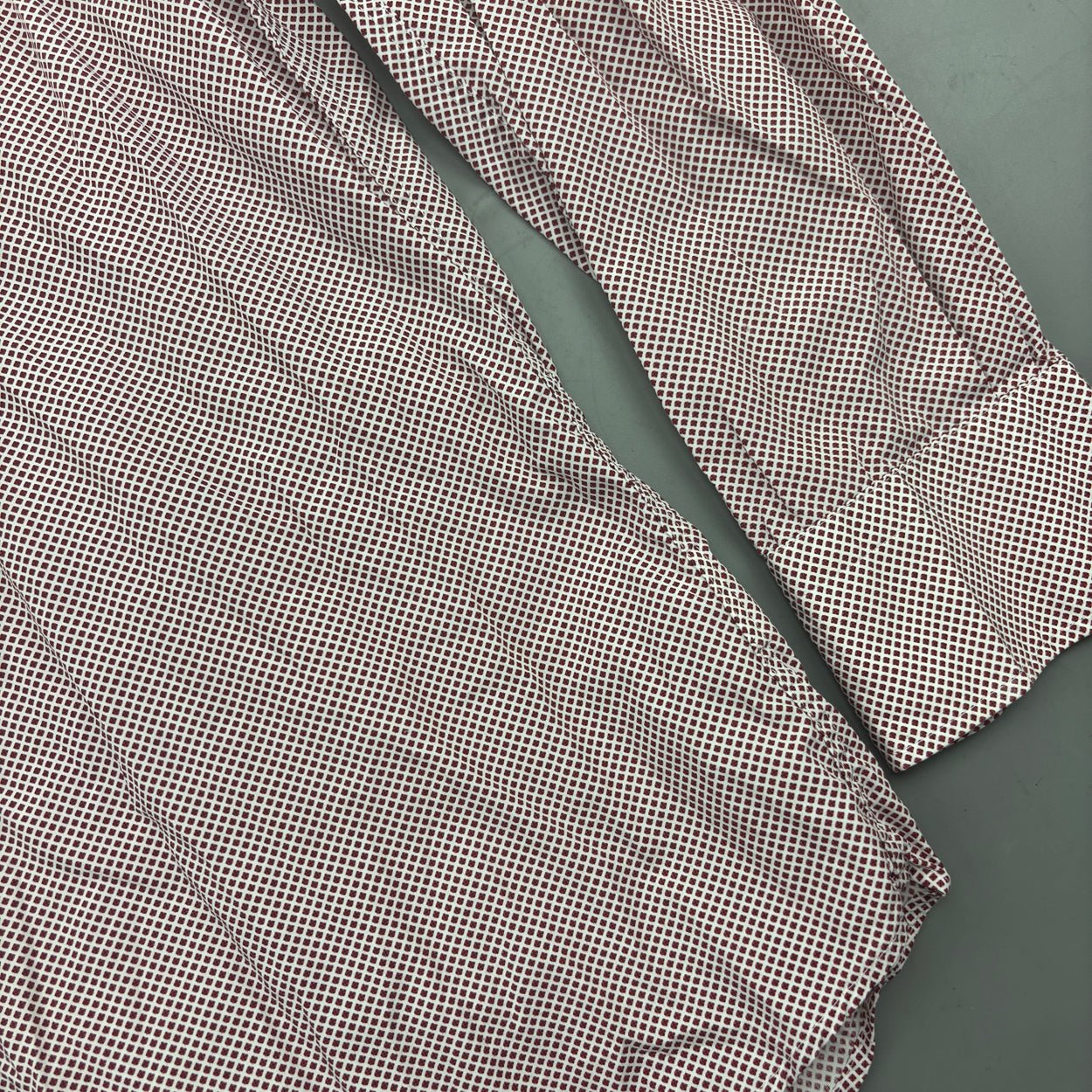 Red/White Suitsupply Shirt - Men 39S - Very Good - Revaleur