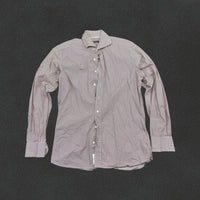 Red/White Suitsupply Shirt - Men 39S - Very Good - Revaleur