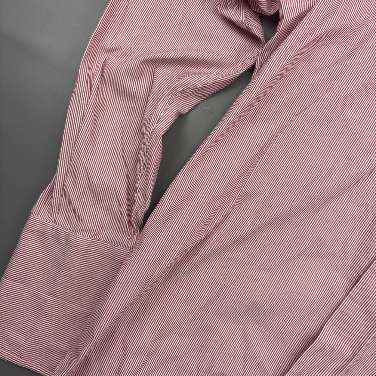 Red/White Suitsupply Shirt - Men 41 - Very Good - Revaleur