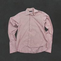 Red/White Suitsupply Shirt - Men 41 - Very Good - Revaleur
