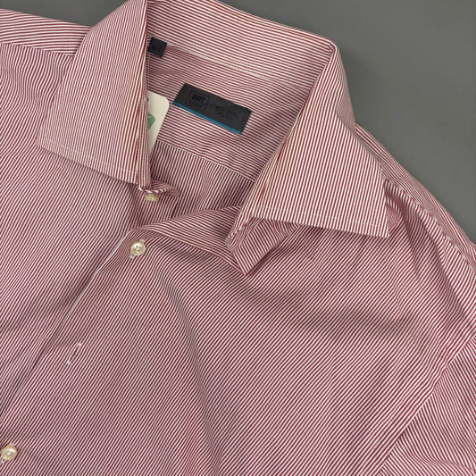 Red/White Suitsupply Shirt - Men 41 - Very Good - Revaleur