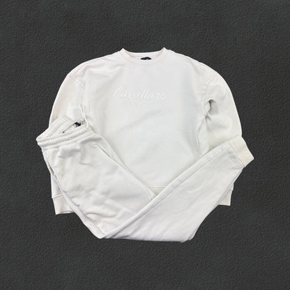 White Cavallaro Napoli Tracksuit - Women S - Very Good - Revaleur