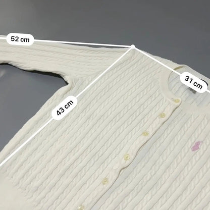 White Ralph Lauren Cardigan - L (Kids) - New, never worn - Revaleur